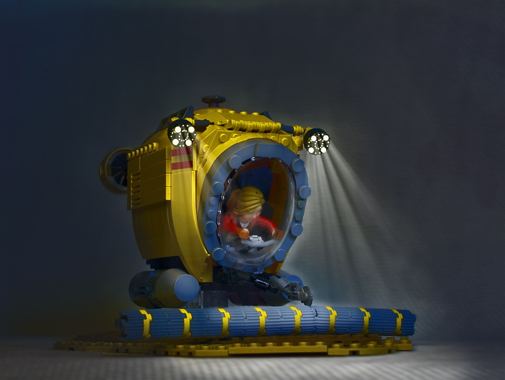 LEGO MOC - Погружение - Последний день интернета: Фото 1.