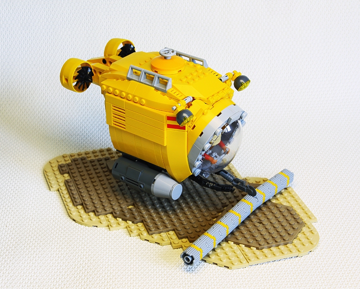 LEGO MOC - Погружение - Последний день интернета: Фото 2.